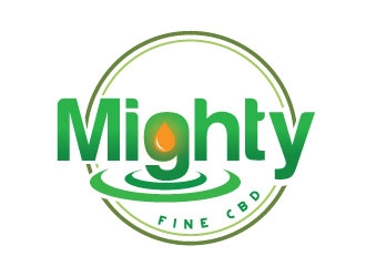 Mighty Fine CBD logo design by REDCROW
