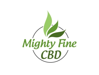 Mighty Fine CBD logo design by mckris