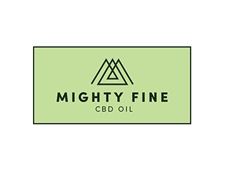 Mighty Fine CBD logo design by marshall