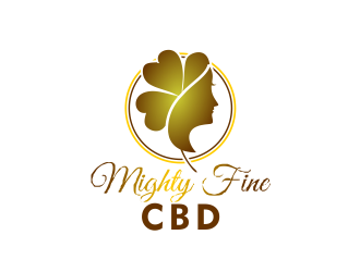 Mighty Fine CBD logo design by amazing