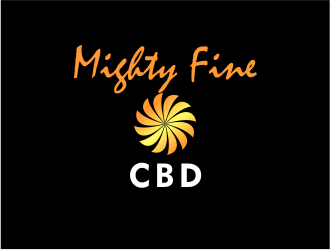 Mighty Fine CBD logo design by amazing