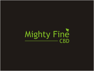 Mighty Fine CBD logo design by bunda_shaquilla
