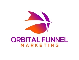 Orbital Funnel Marketing logo design by b3no