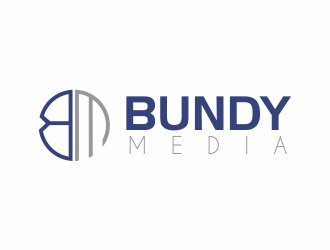 Bundy media logo design by up2date