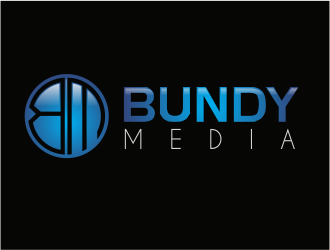 Bundy media logo design by up2date