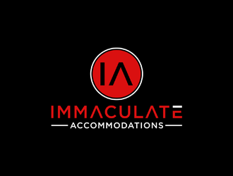 Immaculate Accommodations  logo design by johana