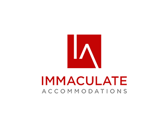 Immaculate Accommodations  logo design by blackcane
