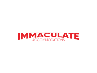 Immaculate Accommodations  logo design by qqdesigns