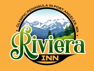 Riviera Inn logo design by DreamLogoDesign