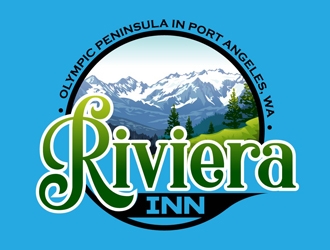Riviera Inn logo design by DreamLogoDesign