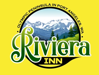 Riviera Inn logo design by DreamLogoDesign