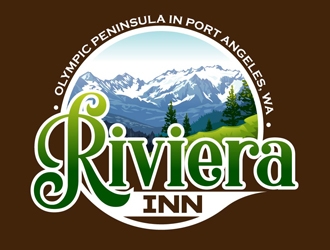 Riviera Inn logo design by DreamLogoDesign