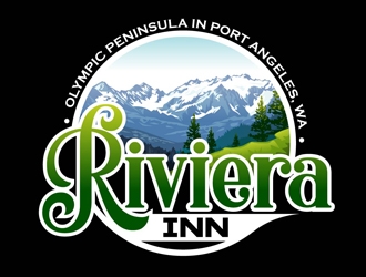 Riviera Inn logo design by DreamLogoDesign