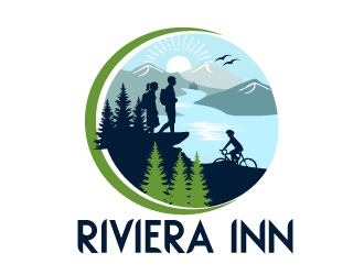 Riviera Inn logo design by bloomgirrl