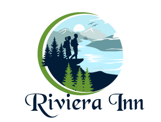 Riviera Inn logo design by bloomgirrl