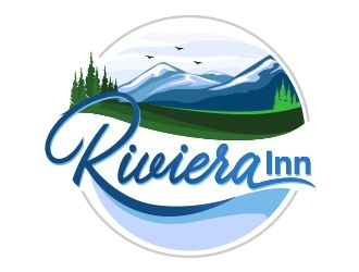 Riviera Inn logo design by veron