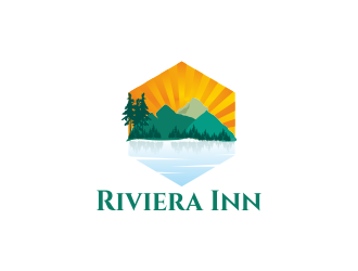 Riviera Inn logo design by Greenlight