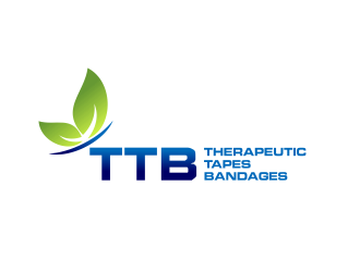 Therapeutic Tapes   Bandages (Logo must be TTB) (plus sign in red between Tapes and Bandages) logo design by creator_studios