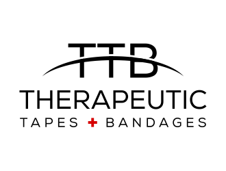 Therapeutic Tapes   Bandages (Logo must be TTB) (plus sign in red between Tapes and Bandages) logo design by cintoko