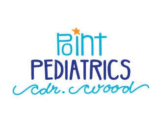 Point Pediatrics logo design by bluespix