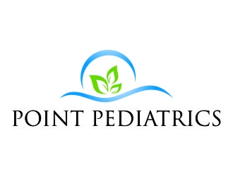Point Pediatrics logo design by jetzu