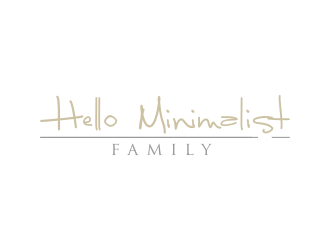 Hello Minimalist Family logo design by ingepro