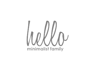 Hello Minimalist Family logo design by dhe27