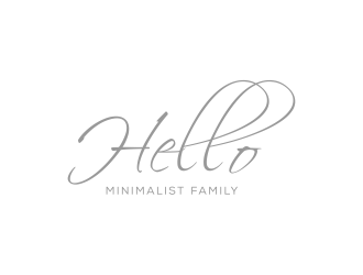 Hello Minimalist Family logo design by cintoko