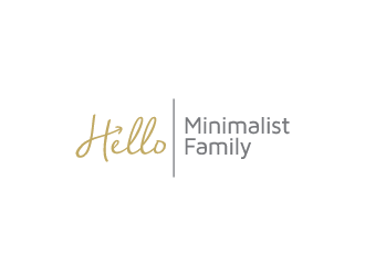 Hello Minimalist Family logo design by Andri