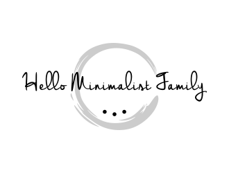 Hello Minimalist Family logo design by JessicaLopes