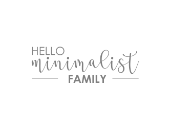 Hello Minimalist Family logo design by serprimero