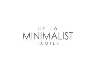 Hello Minimalist Family logo design by afra_art