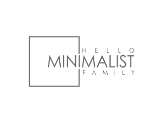 Hello Minimalist Family logo design by afra_art