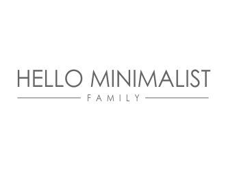 Hello Minimalist Family logo design by afra_art