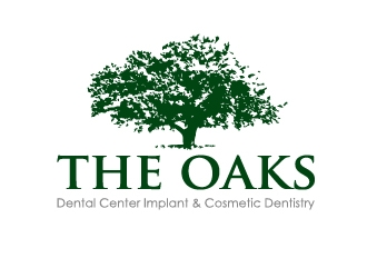 The Oaks Dental Center Implant & Cosmetic Dentistry logo design by Marianne