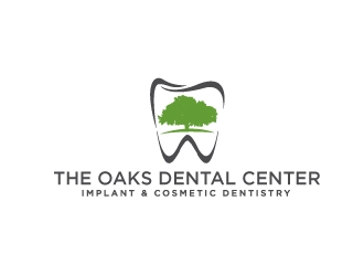 The Oaks Dental Center Implant & Cosmetic Dentistry logo design by Foxcody