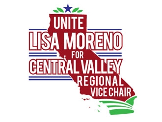 Lisa Moreno For Central Valley Regional Vice Chair  logo design by shere