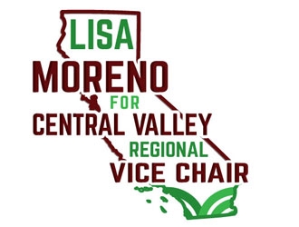 Lisa Moreno For Central Valley Regional Vice Chair  logo design by shere