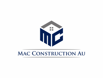 Mac Construction Au  logo design by santrie