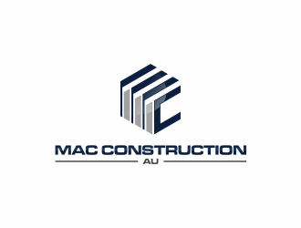 Mac Construction Au  logo design by santrie