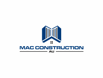 Mac Construction Au  logo design by santrie