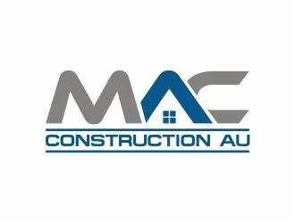 Mac Construction Au  logo design by 48art