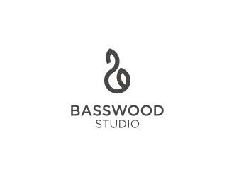 Basswood Studio logo design by Asani Chie