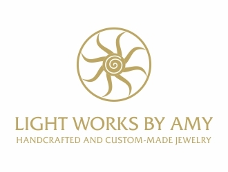 Light Works by Amy logo design by dibyo