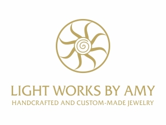 Light Works by Amy logo design by dibyo