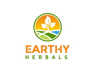 Earthy Herbals logo design by Girly