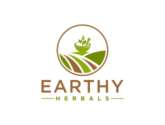 Earthy Herbals logo design by Shina