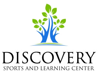 Discovery Sports and Learning Center logo design by jetzu