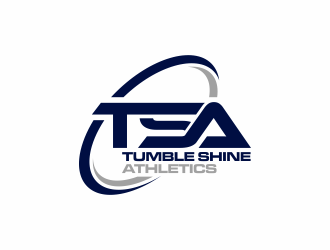 Tumble Shine Athletics logo design by santrie