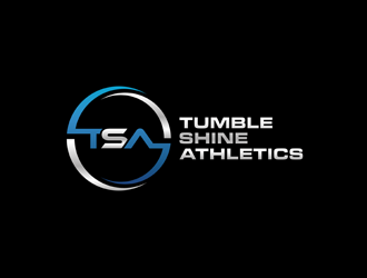Tumble Shine Athletics logo design by bomie